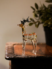 Fine Glass Curio - The Deer