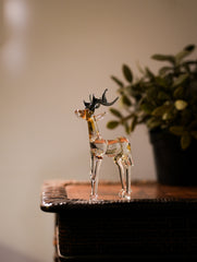Fine Glass Curio - The Deer