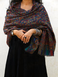 Fine, Soft Kashmiri Kani Pattern Wool Stole