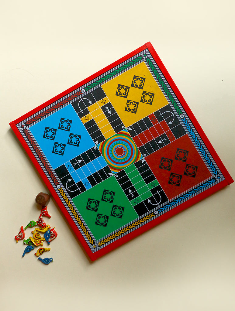 Handcrafted Ludo Board Game - The India Craft House 