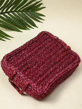 Load image into Gallery viewer, Handcrafted Sabai Grass Multi-Utility Tray - Warm Pink (Piece)