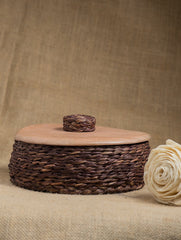 Handcrafted Sabai Grass Roti / Utility Basket - Brown (Piece)