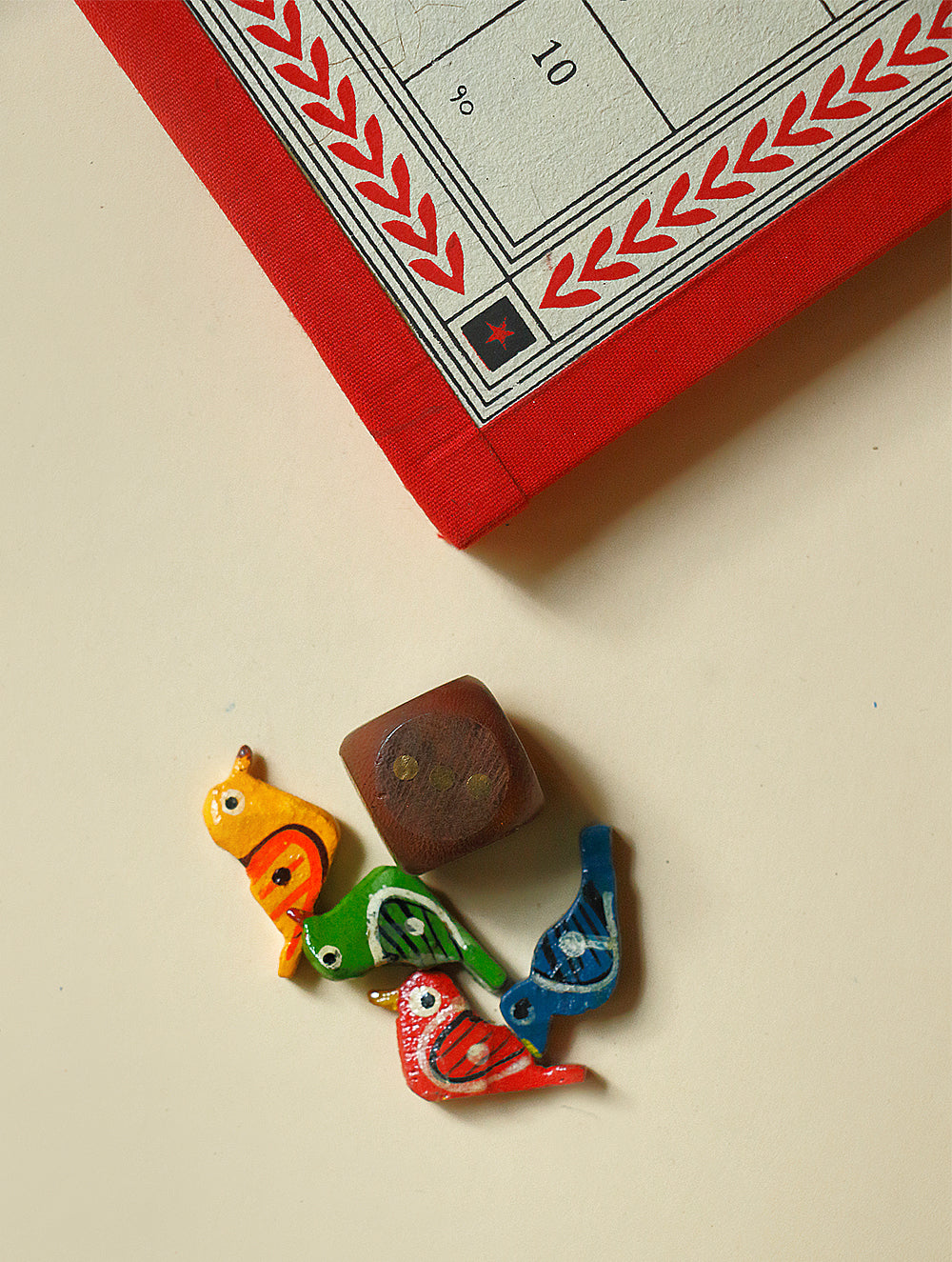 Load image into Gallery viewer, Handcrafted Snakes &amp; Ladders Board Game - The India Craft House 