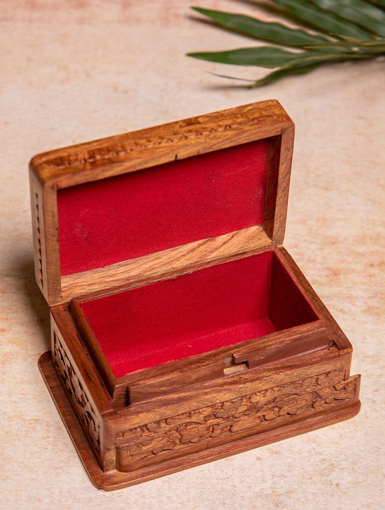 Handcrafted Wooden Box - Small