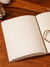 Load image into Gallery viewer, Handcrafted Pure Leather String Diary - Brown