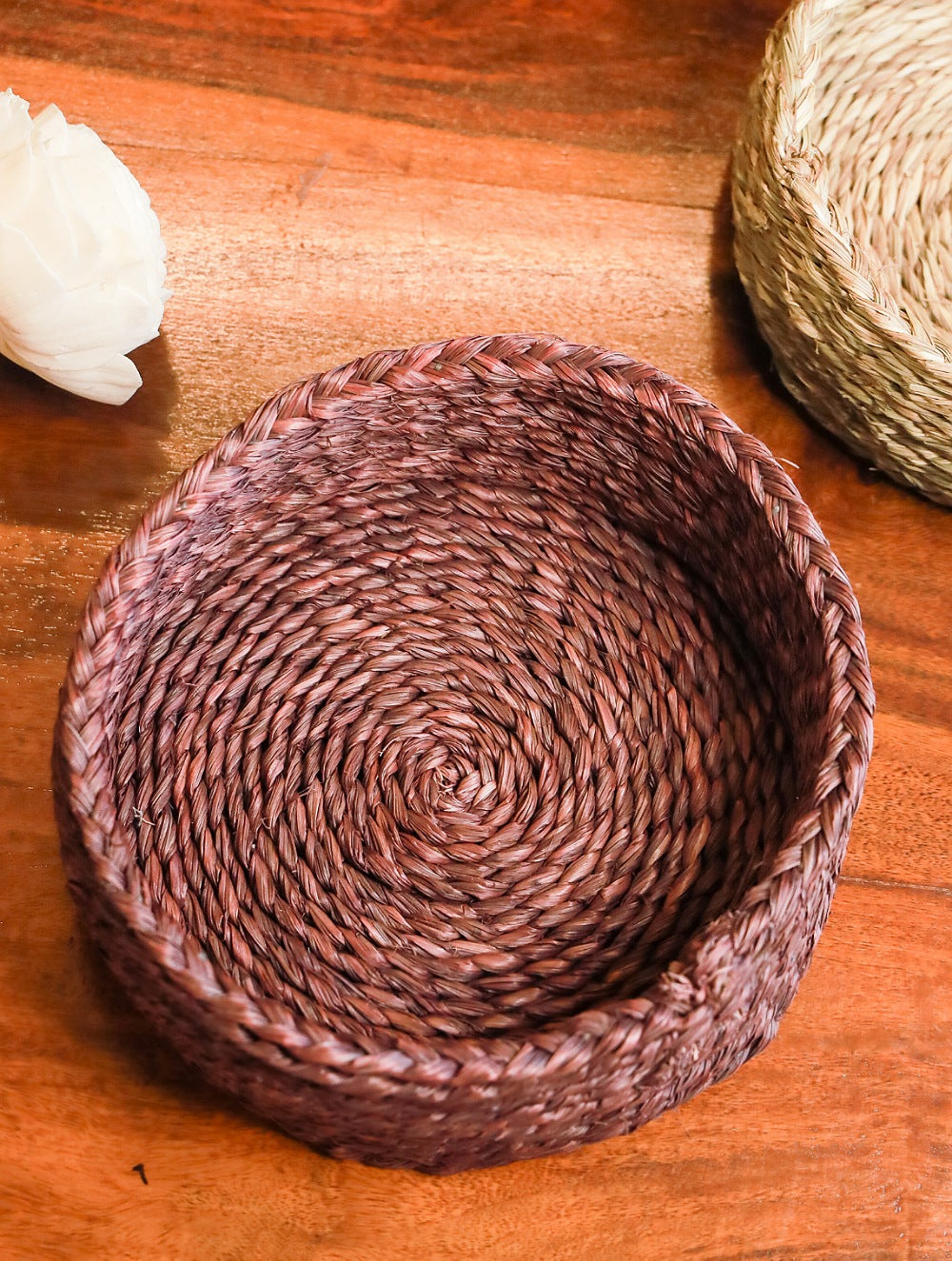 Load image into Gallery viewer, Handcrafted Sabai Grass Utility Baskets (Set of 2)
