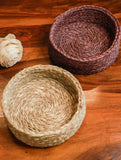 Handcrafted Sabai Grass Utility Baskets (Set of 2)