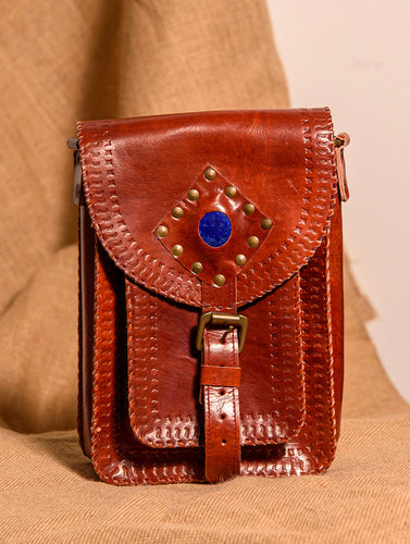Jawaja Handcrafted Leather Multi-utility Bag