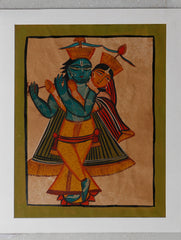 Kalighat Painting with Mount - The India Craft House 