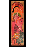 Kalighat Painting - Goddess Durga (24