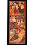 Kalighat Painting - Scene from Ramayana (28