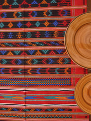Kashida Pattu Woven Table Runner - Large 