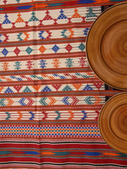 Kashida Pattu Woven Table Runner 