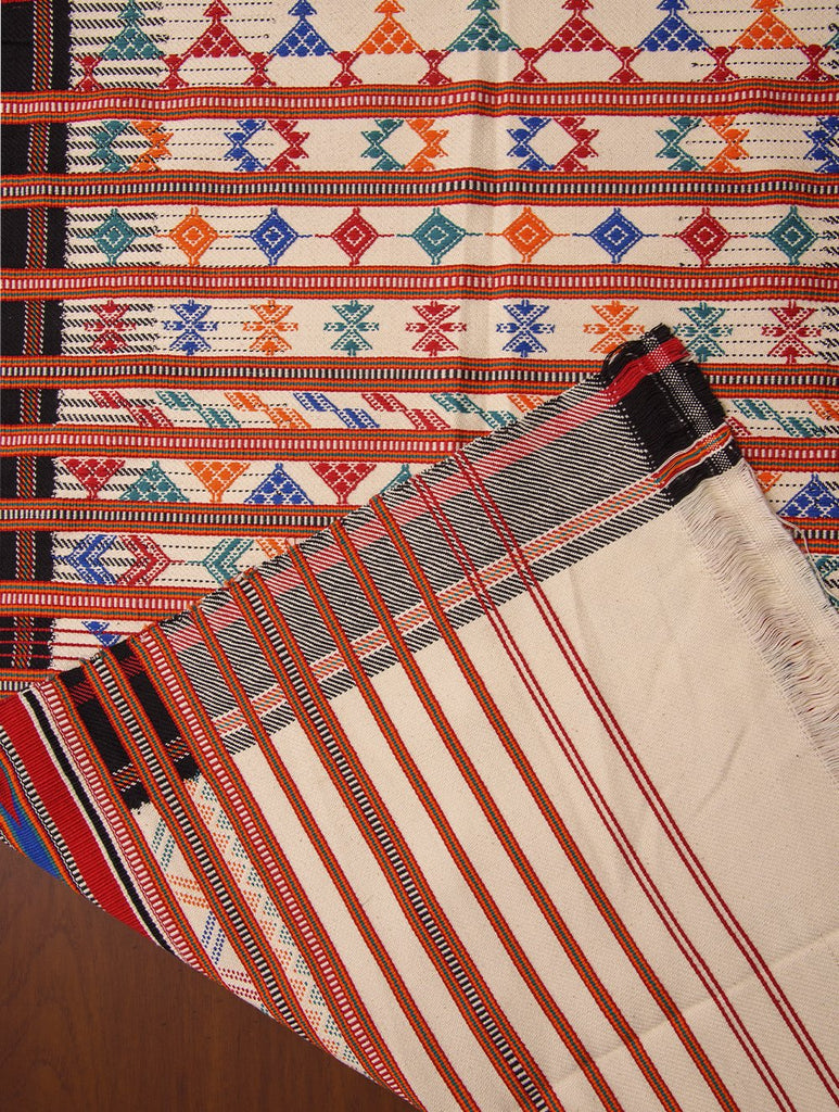 Kashida Pattu Woven Table Runner 
