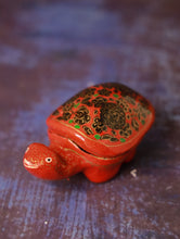 Load image into Gallery viewer, Kashmiri Art Papier-Mache Utility Box (Set of 2) - Tortoise