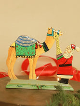 Load image into Gallery viewer, Kashmiri Art Xmas Decorations - Santa