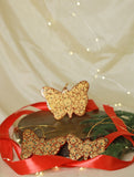 Kashmiri Art Xmas Decorations - Set of 3 Butterflies