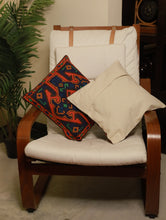 Load image into Gallery viewer, Kashmiri Crewel Work Cushion Covers - Moroccan Appeal, (Set of 2) 