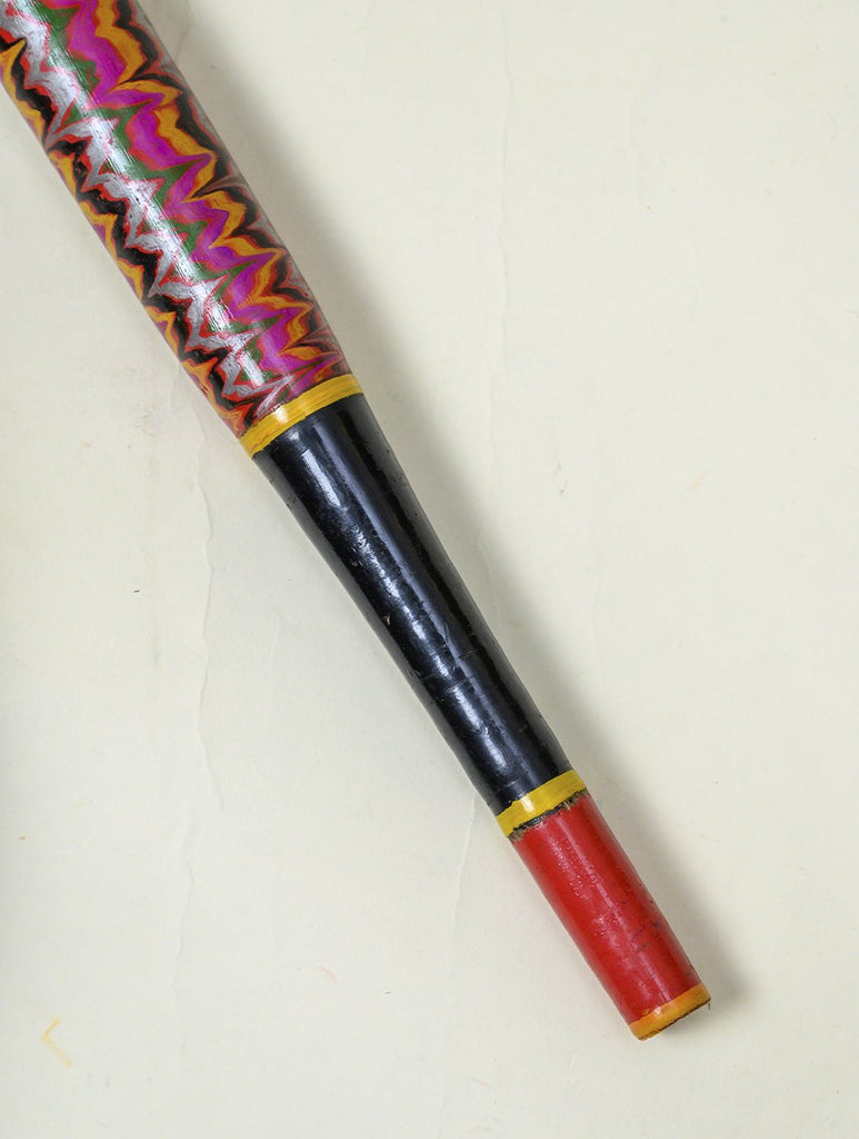Kutch Lacquer Craft Wooden Rolling Pin (Multicoloured Belan)