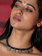 Lambani Tribal Neckpiece - 2 Paise Coins