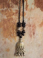 Lambani Tribal Neckpiece - Black Topli