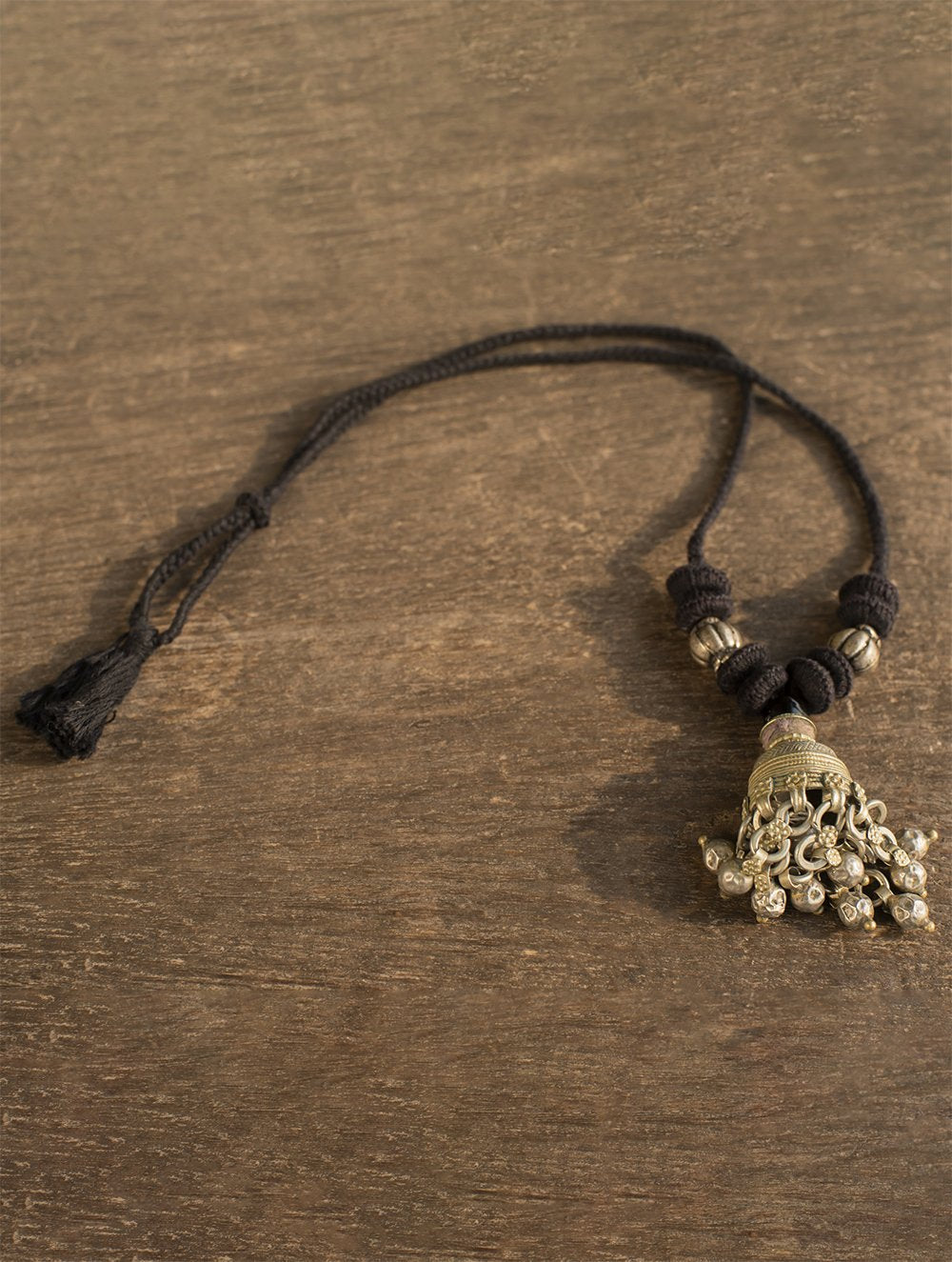 Lambani Tribal Neckpiece - Black Topli