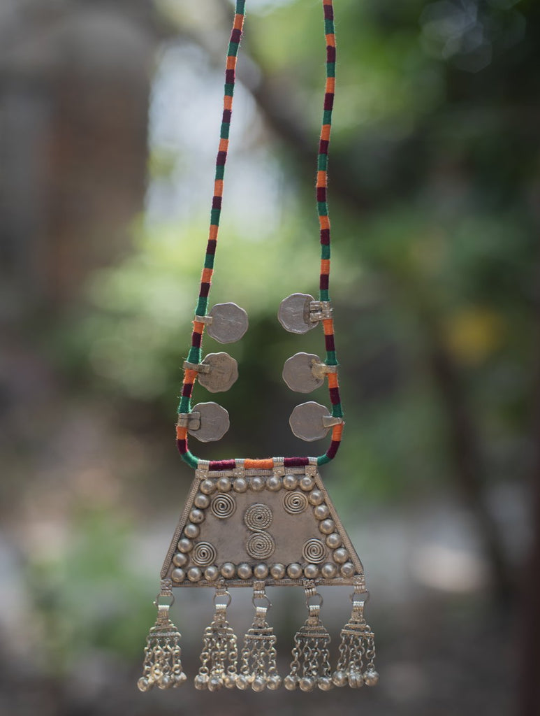Lambani Tribal Neckpiece - Coins (Multicolored)