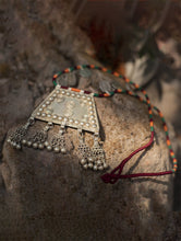 Load image into Gallery viewer, Lambani Tribal Neckpiece - Coins (Multicolored)