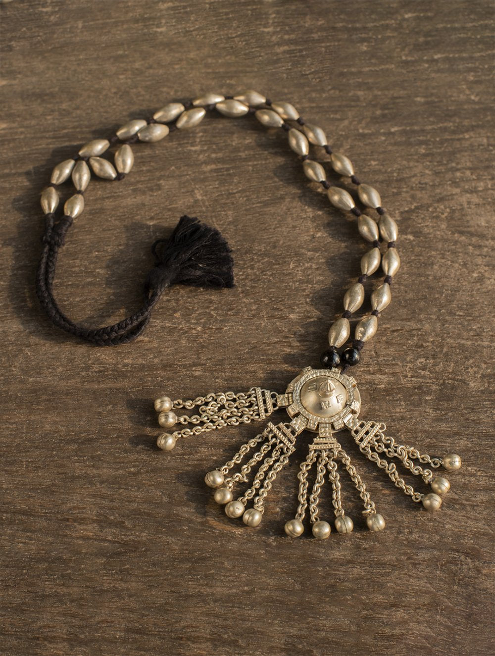 Lambani Tribal Neckpiece - Gugri Dholki