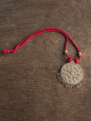 Lambani Tribal Neckpiece - Putla (Red)