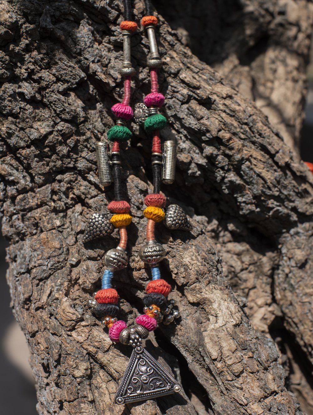 Lambani Tribal Neckpiece - Roma (Multicolored)
