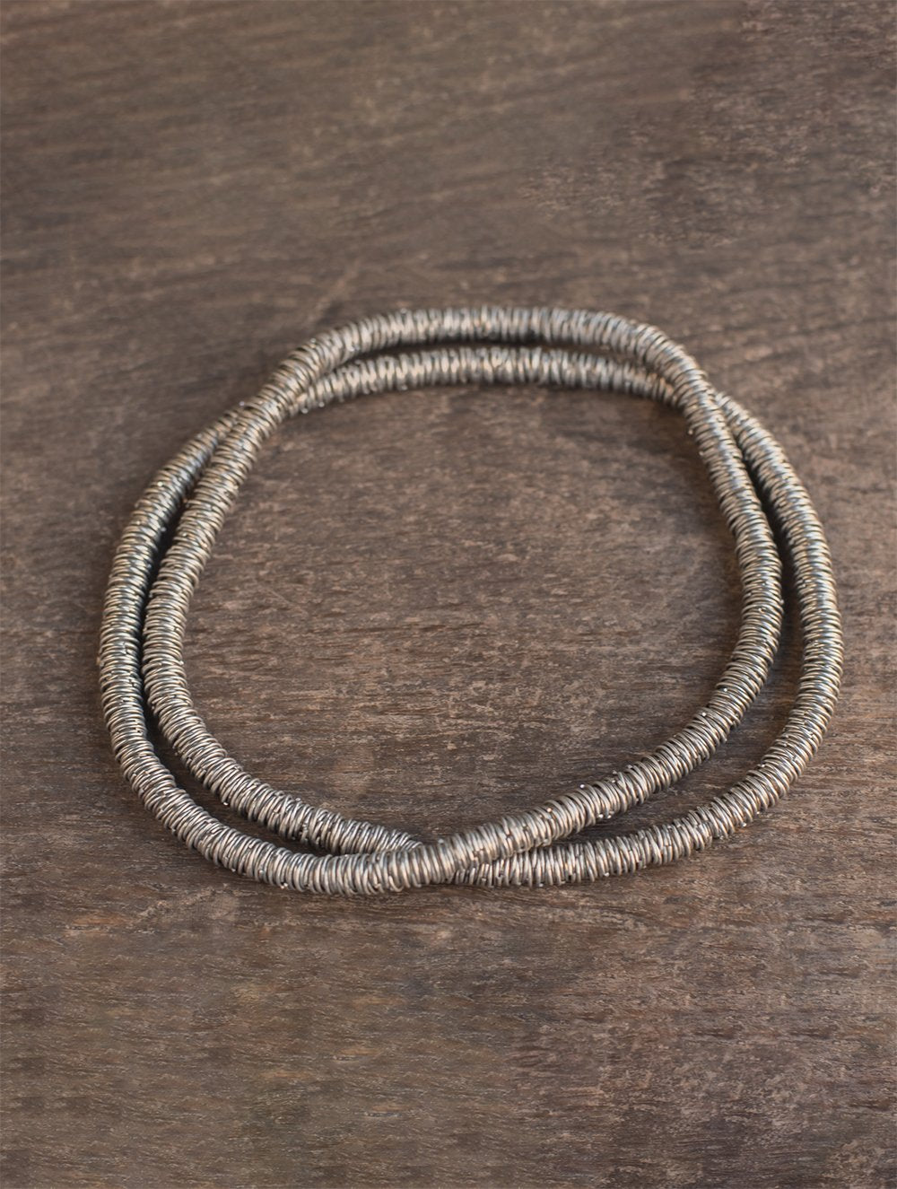 Load image into Gallery viewer, Lambani Tribal Neckpiece - Silver Rings