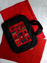Load image into Gallery viewer, Lambani Mirror Work Laptop Bag - The India Craft House 