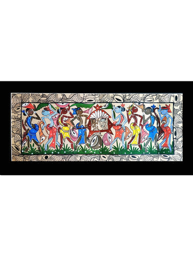 Large Potua Art Painting with Mount - Wedding (32