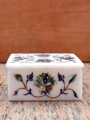 Marble Inlay Square Box