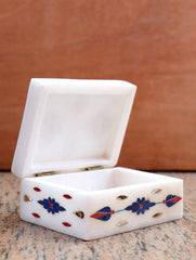 Marble Inlay Square Box