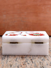 Marble Inlay Square Box