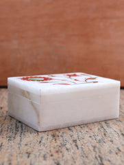 Marble Inlay Square Box