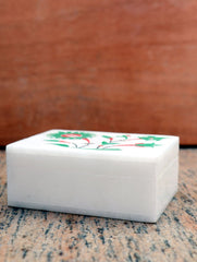 Marble Inlay Square Box