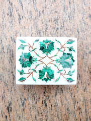 Marble Inlay Square Box