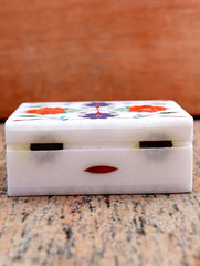 Marble Inlay Square Box