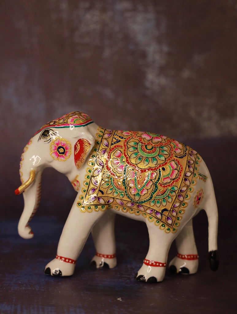 Meenakari Art Curio - Elephant