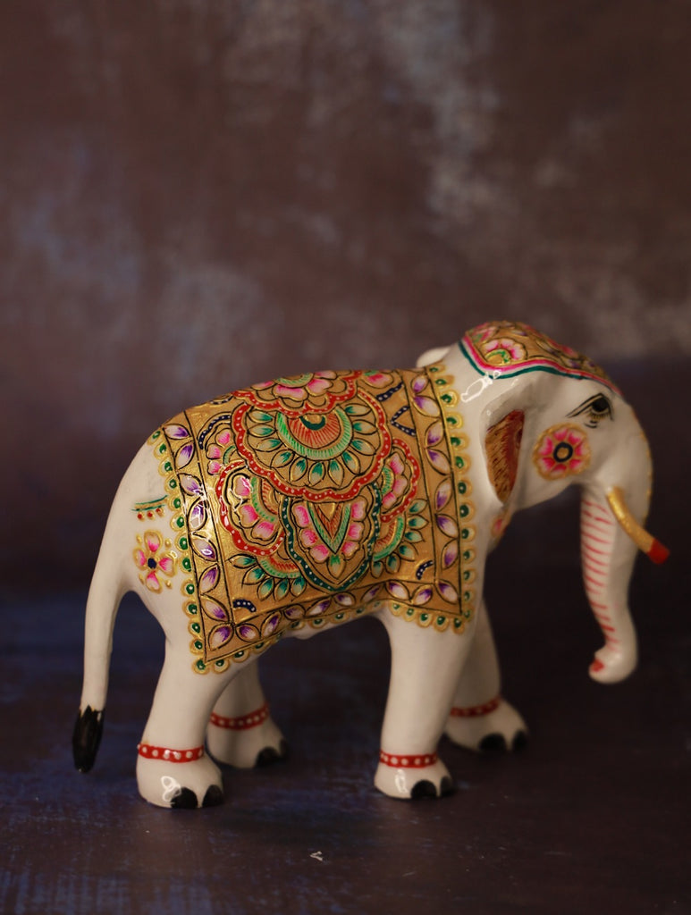Meenakari Art Curio - Elephant