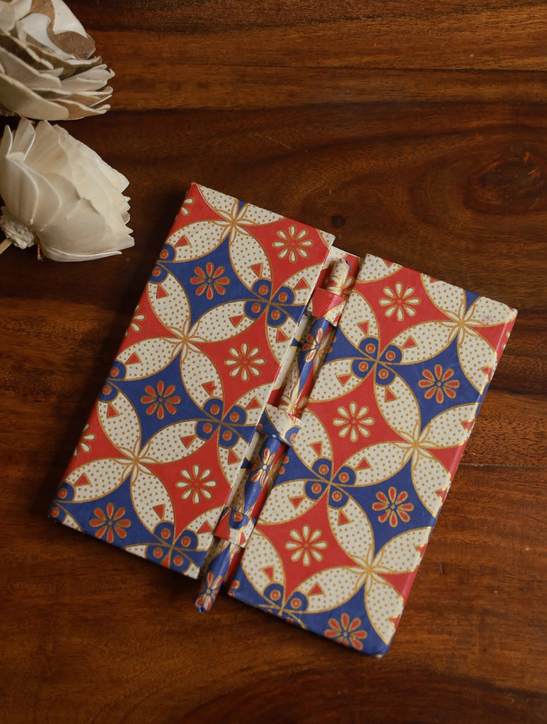Paper Notebook Diary With Handmade Paper