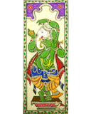 Pattachitra Art - Tussore Silk Painting