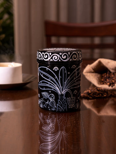 Pattachitra Art ✿ Steel Round Container (Small)