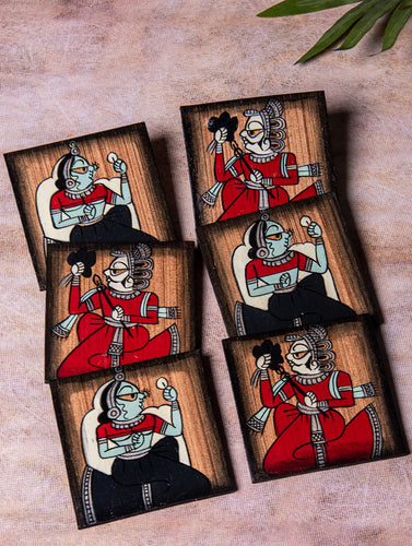 Phad Art - Coasters Square (Set of 6)