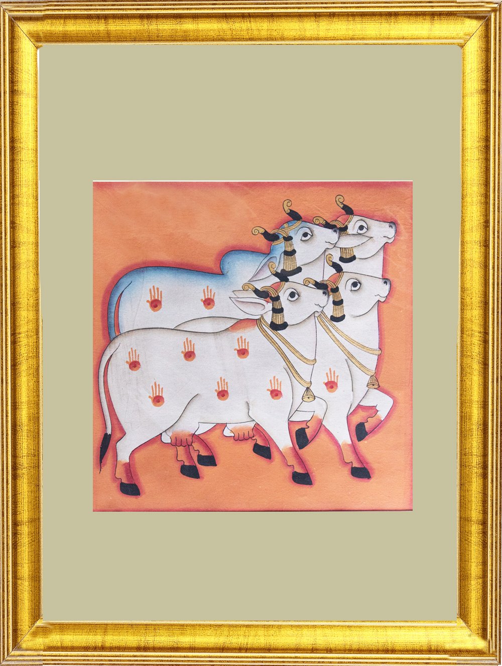 Pichwai Painting ❃ A Herd of Cows