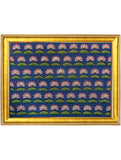 Pichwai Painting ❃ A Pattern of Lotuses (Framed)