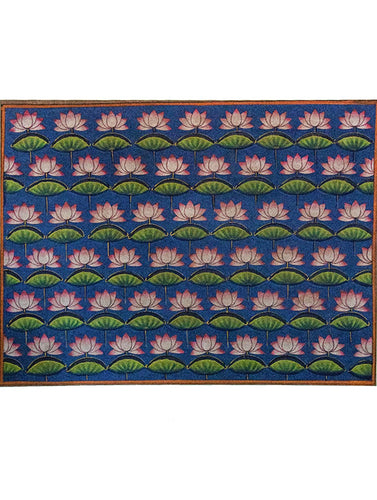 Pichwai Painting ❃ A Pattern of Lotuses